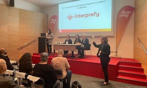 AI translated captions and sign language - Interprefy