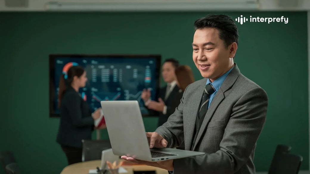 Multilingual Investor Communicating via Interprefy