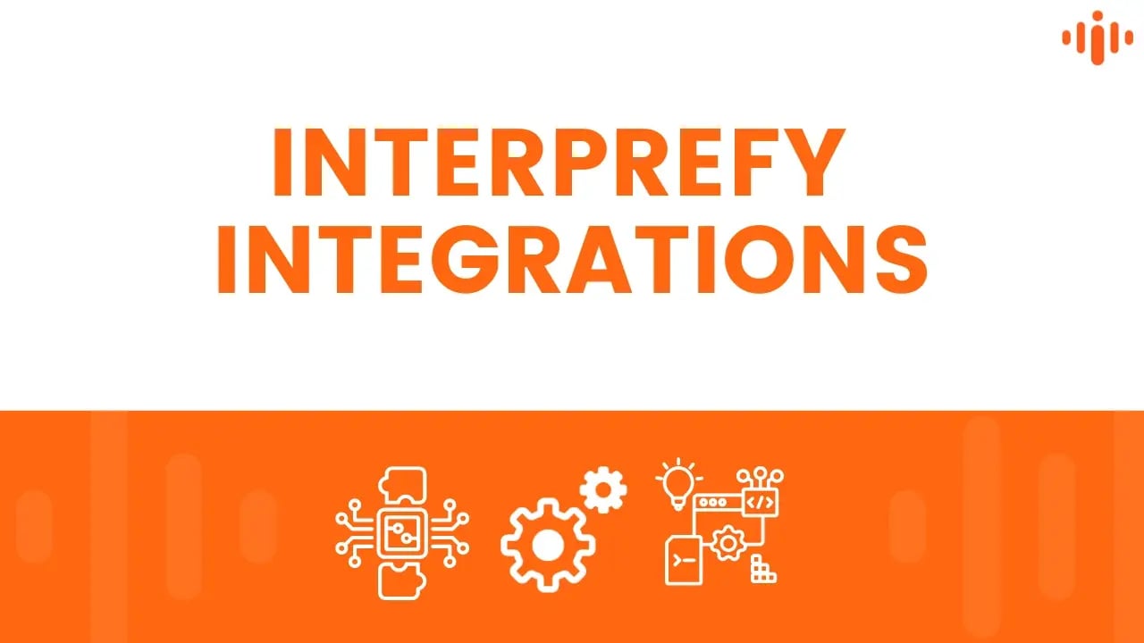 Interprefy Integrations Interprefy Integrations
