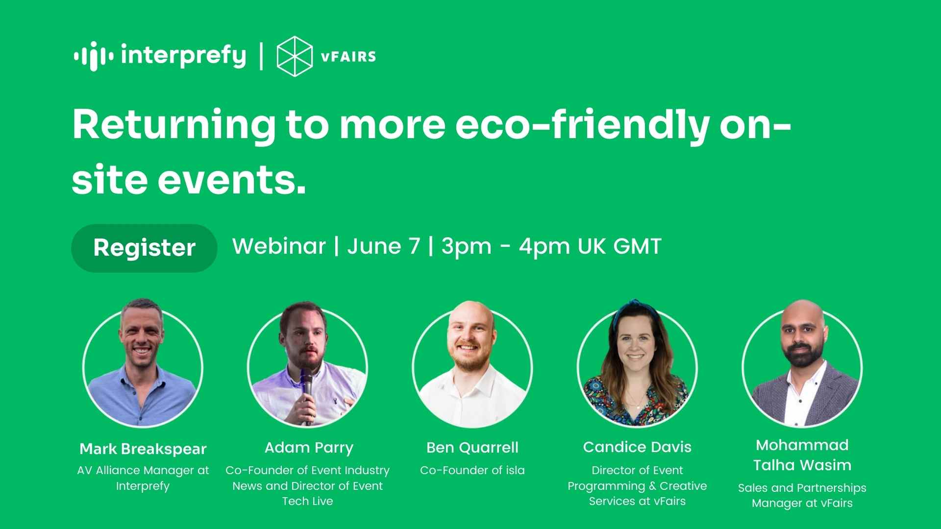 Interprefy Sustainability Goal Webinar