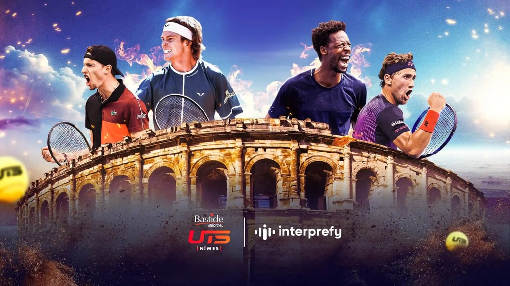 Interprefy AI at UTS Tennis Event