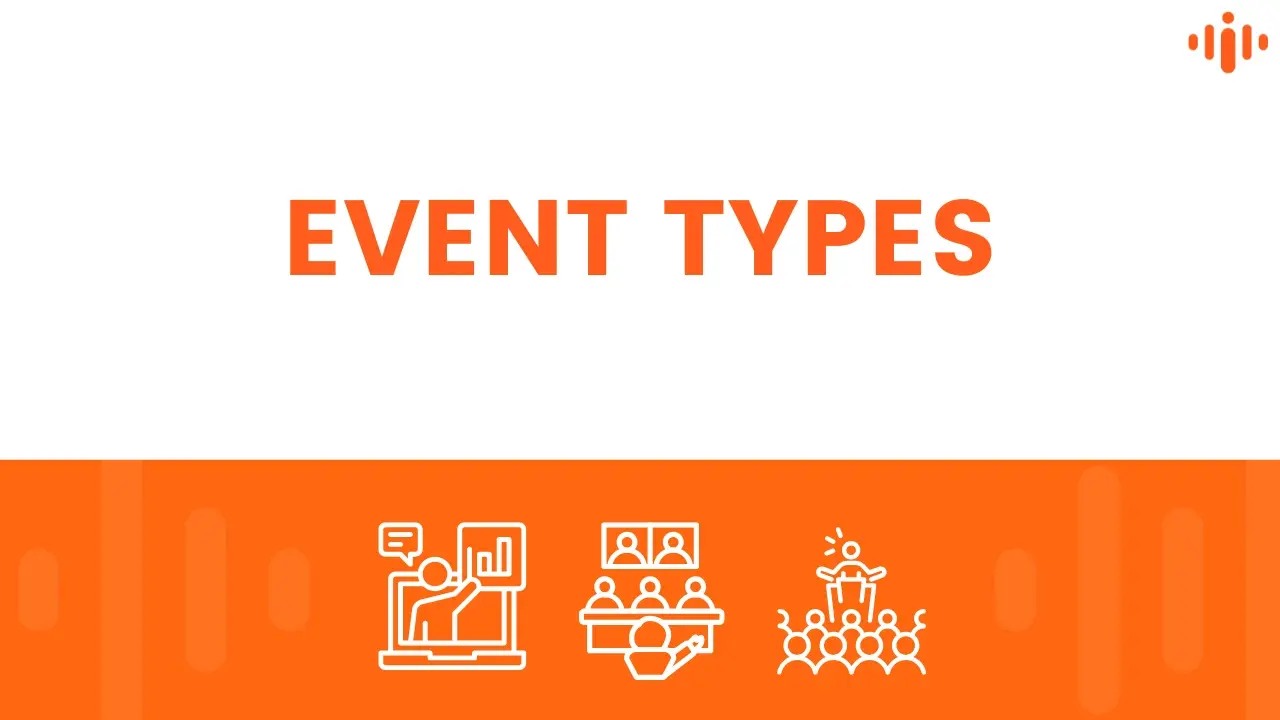 Event types Interprefy Event types Interprefy
