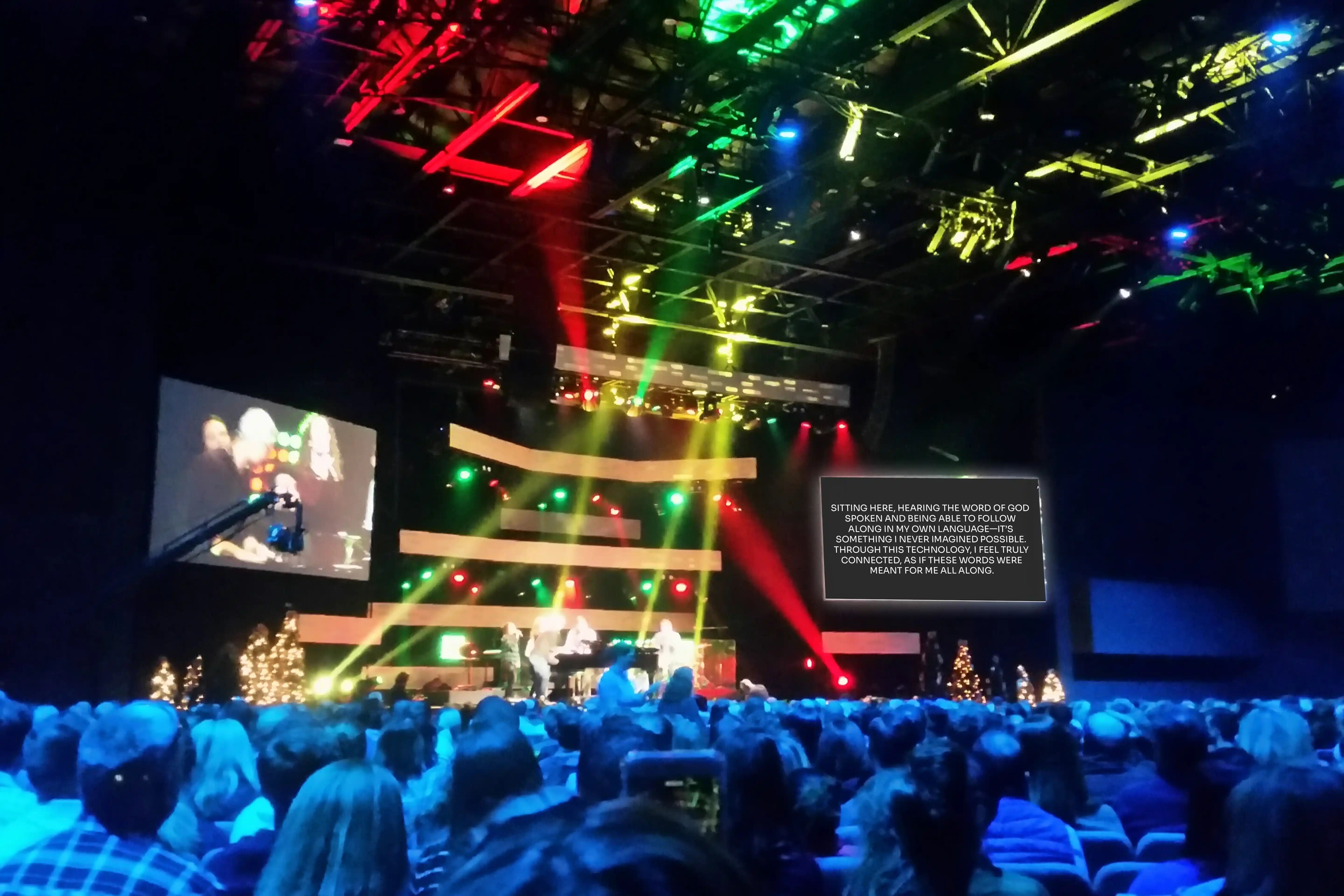 Interprefy - Houses of Worship - Live Captions - Officials reading captions