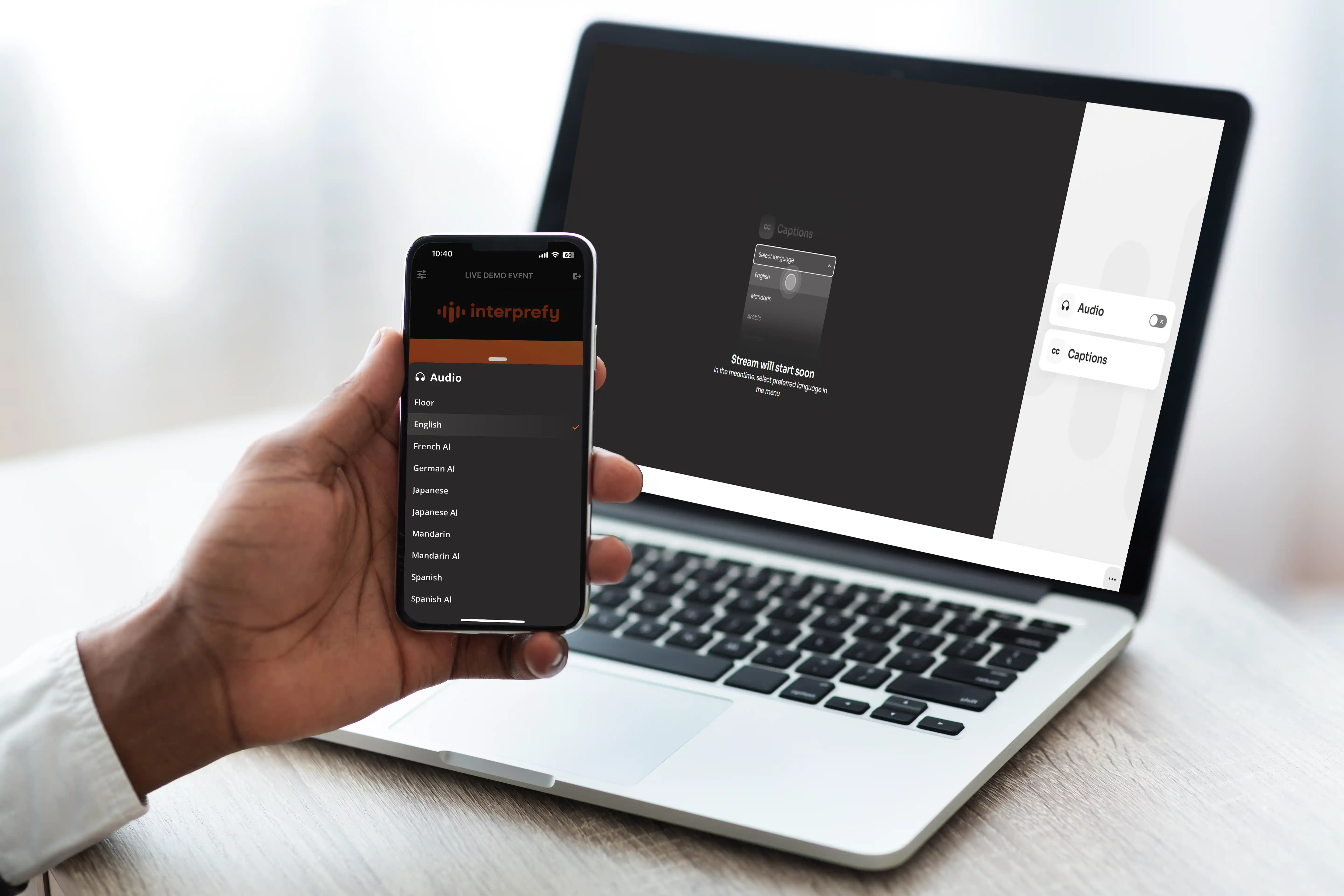 Interprefy | Access Modes