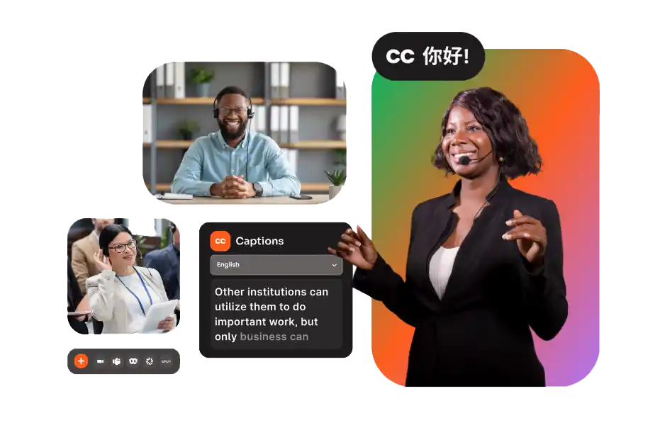 Interprefy | Captions Speakers